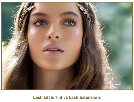 LASH LIFT & TINT VS LASH EXTENSIONS
