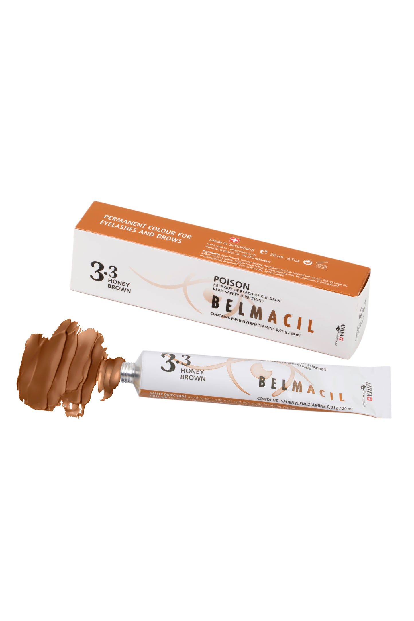 Belmacil Lash & Brow Tints 20g | Fast to develop | Vibrant tint colours
