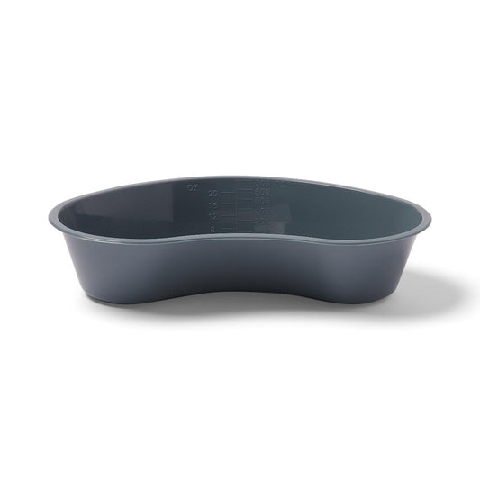 Graphite plastic kidney dish