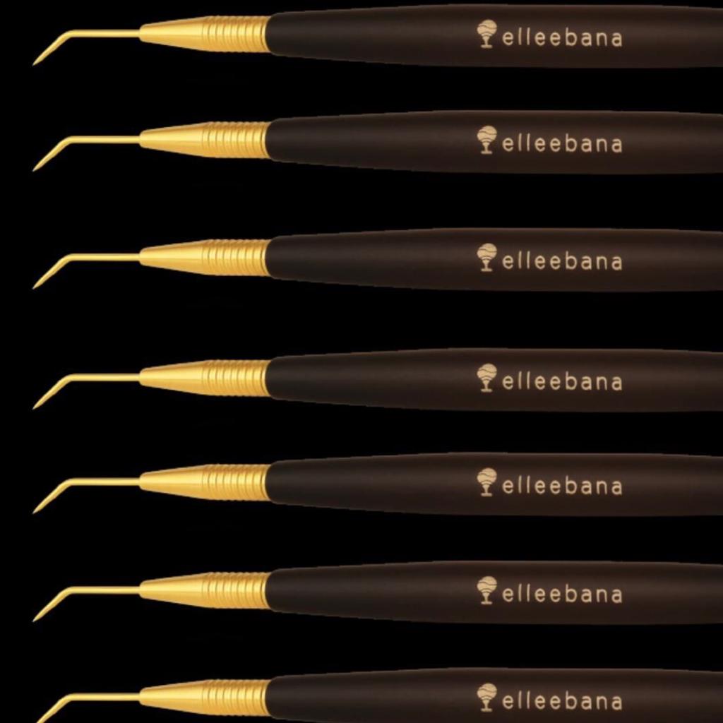 Gold Elleebana Precision Lifter Tool| Fast lash wraps | Beautiful lash separation
