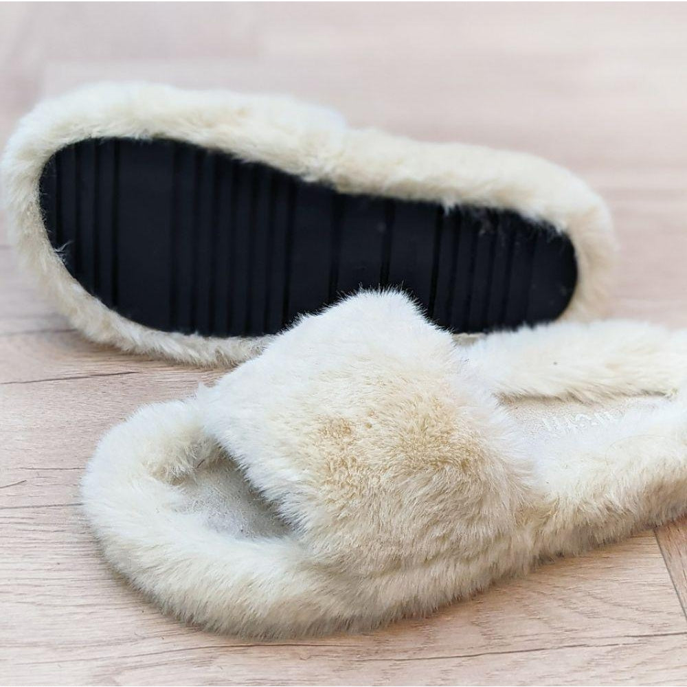 Salon slippers - Vanilla Cupcake - UK size 5-6