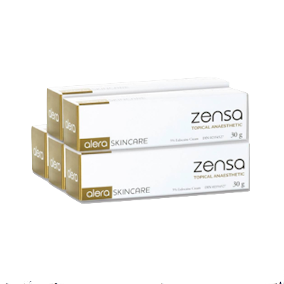 5 x Zensa Pre-procedure Cream 30g MULTISAVE