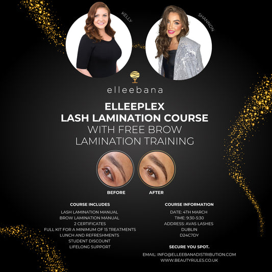 Elleebana in DUBLIN | ProFusion lash & brow lamination | Conversion Masterclass