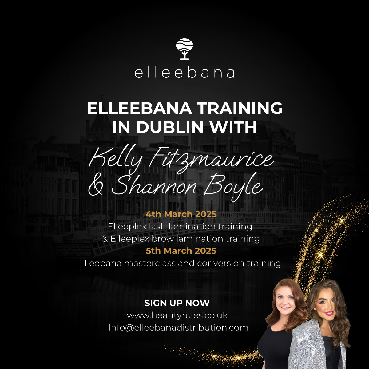 Elleebana in DUBLIN | ProFusion lash & brow lamination | Conversion Masterclass