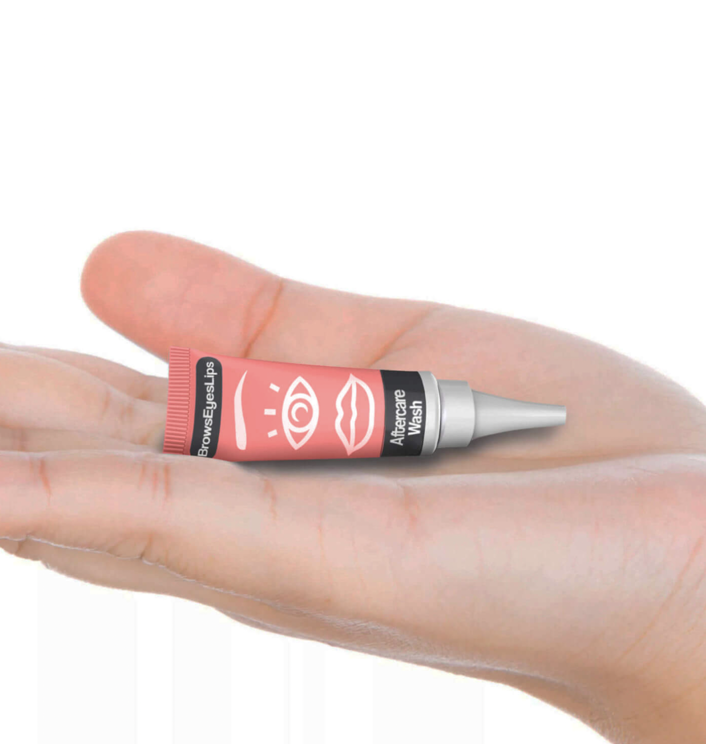 8g tube of BrowsEyesLips sulphate-free, pH-balanced PMU aftercare cleanser, enriched with grape seed oil and extract to gently clean skin before aftercare application without drying or irritation.