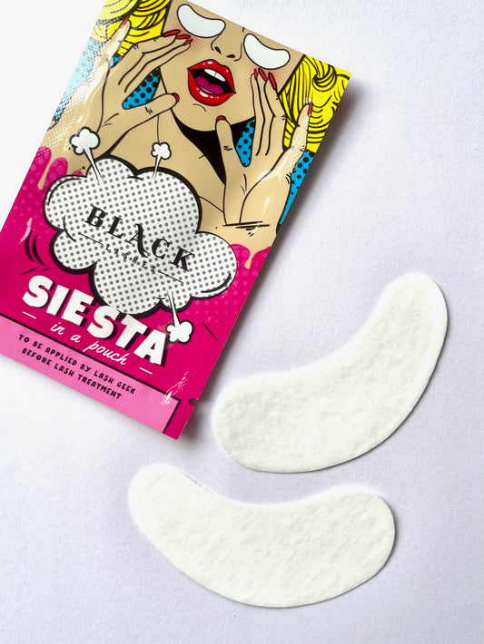 Under eye patches for lash lift, lash extensions and tinting