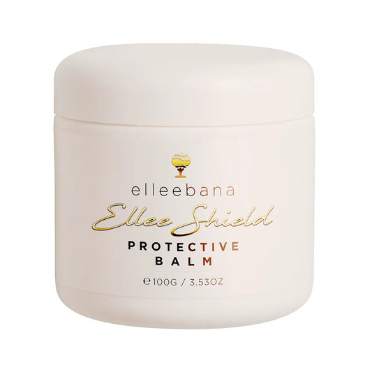 Ellee Shield Protective Balm 100g tub for skin protection during lash and brow tinting treatments.