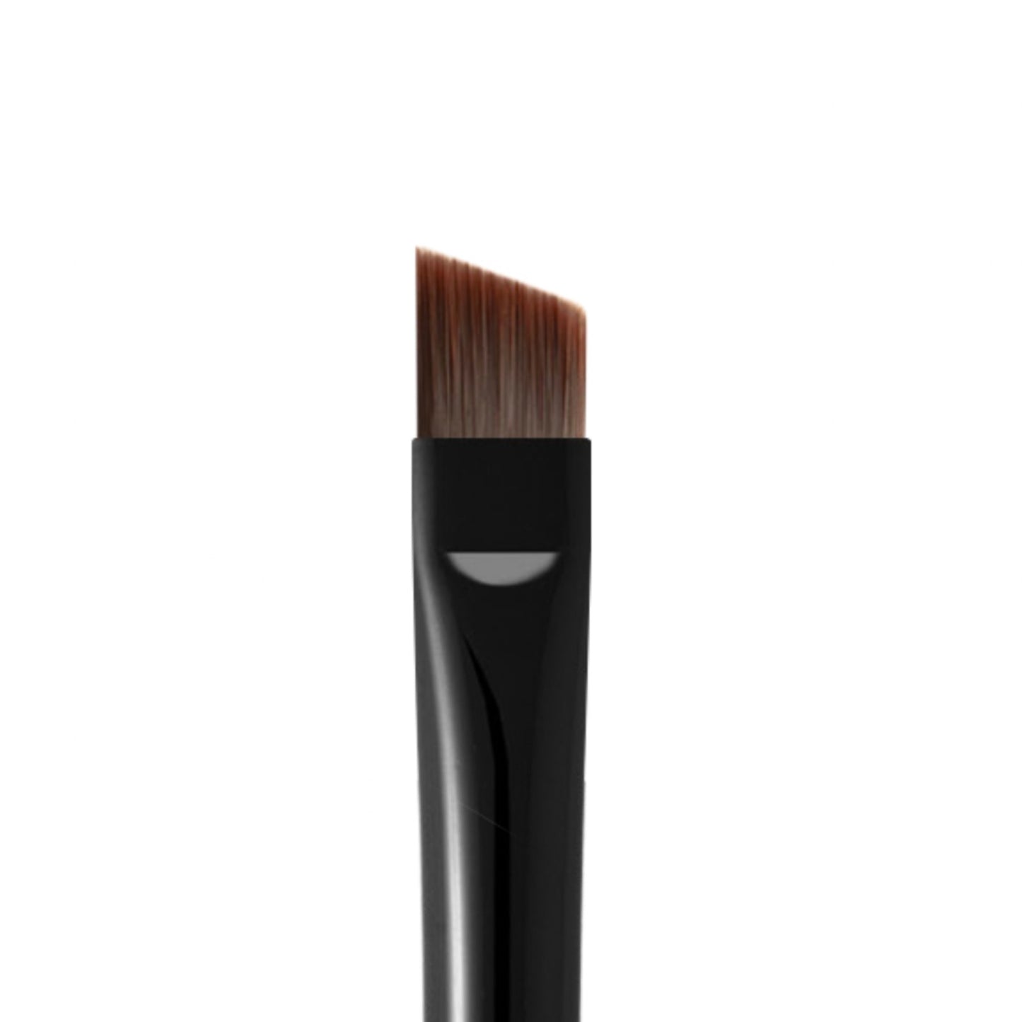 Dual-sided application brush crafted in Italy, featuring an ergonomic handle for precise brow makeup, tinting, lash lift lotion, and henna placement.