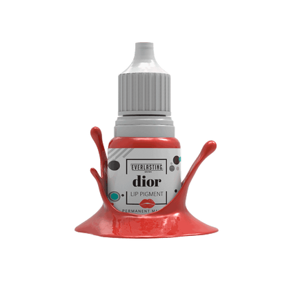 Professional 10ml bottle of Everlasting Brows high-concentration permanent makeup pigment, formulated in Germany with medical-grade sterility and Novoxx technology.