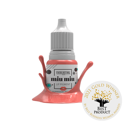 Professional 10ml bottle of Everlasting Brows high-concentration permanent makeup pigment, formulated in Germany with medical-grade sterility and Novoxx technology.
