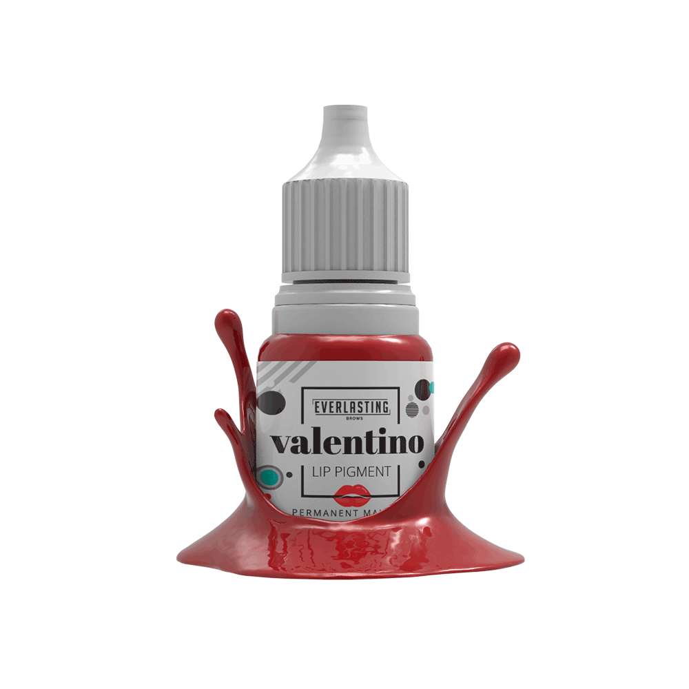 Professional 10ml bottle of Everlasting Brows high-concentration permanent makeup pigment, formulated in Germany with medical-grade sterility and Novoxx technology.