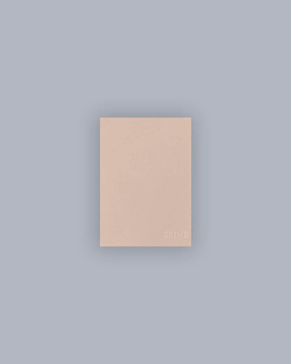 Single Skinz PMU silicone practice skin for permanent makeup training, designed to replicate real skin texture across Fitzpatrick skin types.