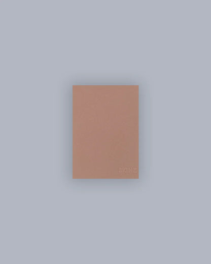 Value pack of 5 handmade silicone Skinz PMU practice skins in Fitzpatrick scale skin tones 1 through 5, displayed together for permanent makeup training.