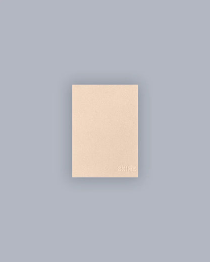 Value pack of 5 handmade silicone Skinz PMU practice skins in Fitzpatrick scale skin tones 1 through 5, displayed together for permanent makeup training.