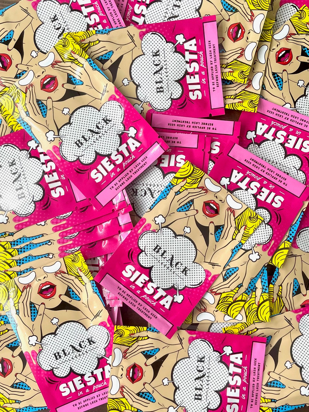 Under eye patches for lash lift, lash extensions and tinting