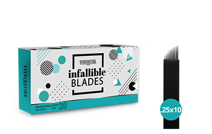 Infallible Microblading Blades 0.25 x 10 (Pack of 20)