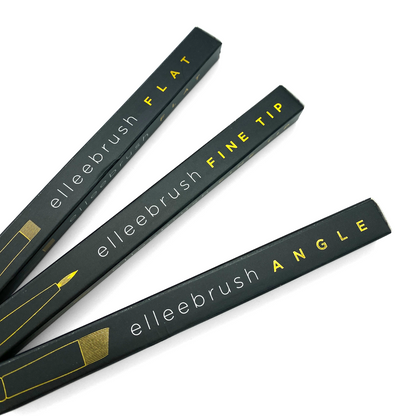 New! ElleeBRUSH - Trilogy Set: The Ultimate Brow and Lash Artistry brush Kit