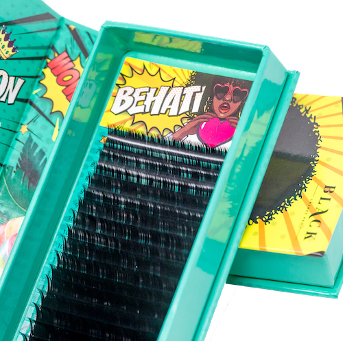 BEHATI B-Curl Assorted Length Volume Tray Lashes