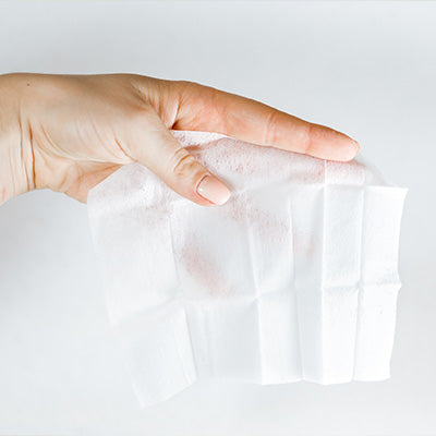 High-saturation alcohol prep pad wipe for sanitizing skin and surfaces prior to microblading and PMU treatments.