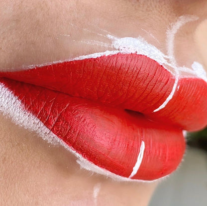  Permanent makeup lip result featuring precise lip mapping, full shading, and vibrant pigment application trained in the Everlasting Lip Module course.