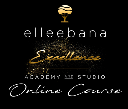 Promotional banner for the official online Elleebana Lash Lift Course displaying step-by-step application procedures, lash transformation results, instructor Otto Mitter, and the student kit.