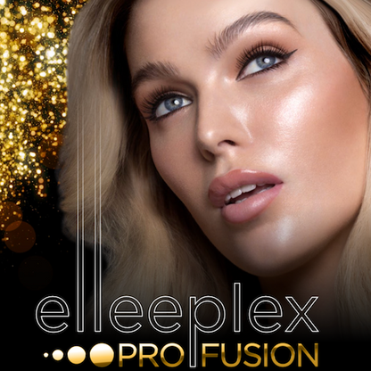 Online beginner training course package for Elleebana Elleeplex Profusion brow lamination, featuring step-by-step video modules, ongoing trainer support, a physical student manual, and a starter kit for up to 15 treatments.