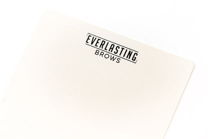 A5 sized blank synthetic latex practice skin sheets for microblading and permanent makeup tattoo practice.