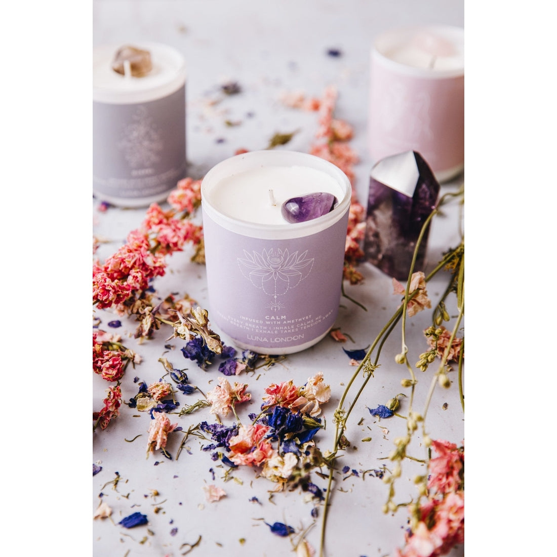 The Meditation Collection: Perfect salon candle by LUNA LONDON (3 scent options)