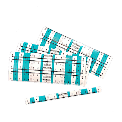 Everlasting Measuring tapes for creating symmetrical eyebrows x 30