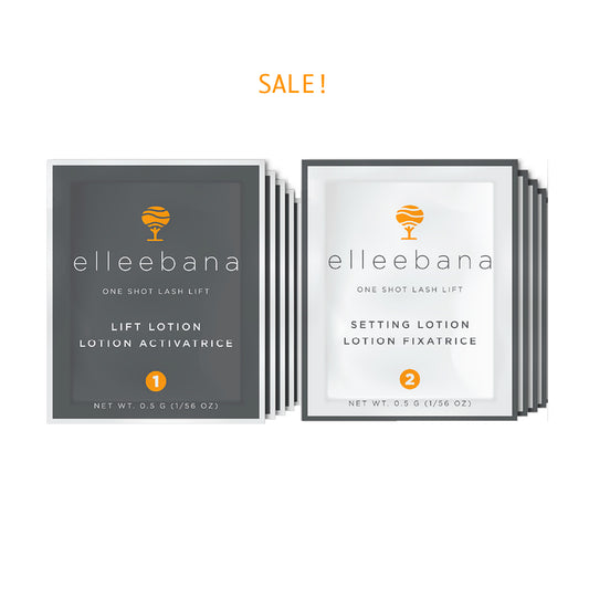 SALE! Elleebana One Shot Lash lift perm & set lotion - Pack of 10 - NO BOX! EXPIRY 31.01.27 - For the UK ONLY!